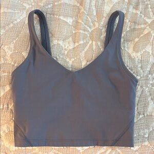 Gray Women's Workout Tank